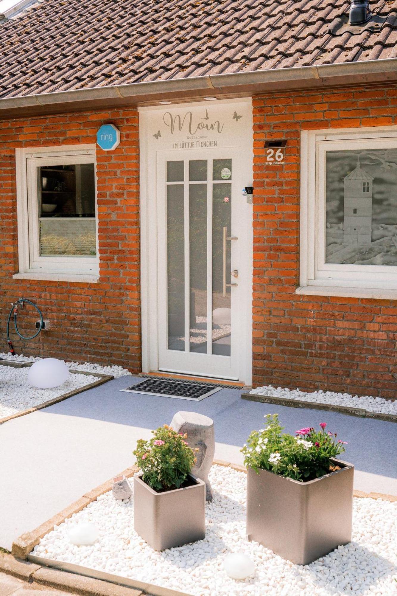 Kleines Ferienhaus Bei Greetsiel - Hunde Willkommen Krummhoern Ngoại thất bức ảnh