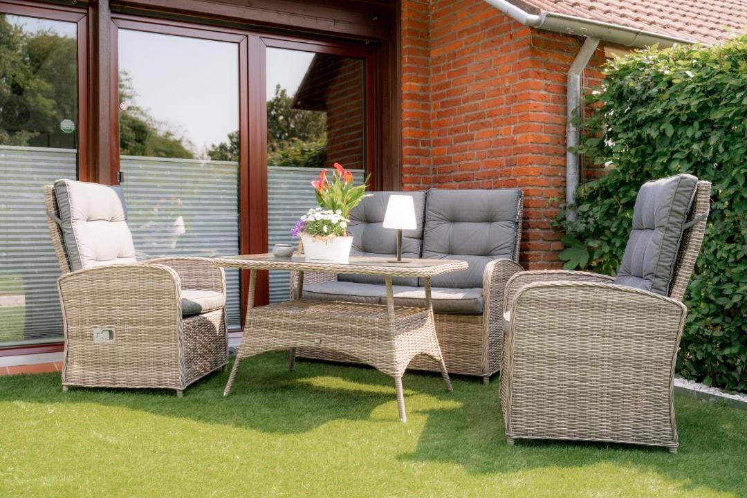 Kleines Ferienhaus Bei Greetsiel - Hunde Willkommen Krummhoern Ngoại thất bức ảnh
