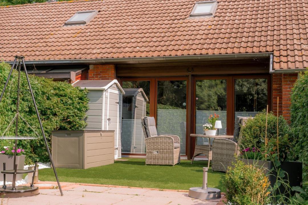 Kleines Ferienhaus Bei Greetsiel - Hunde Willkommen Krummhoern Ngoại thất bức ảnh